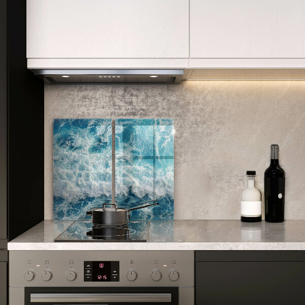 Kitchen worktop saver Water sea waves