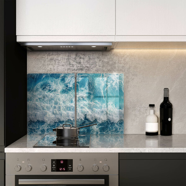 Kitchen worktop saver Water sea waves