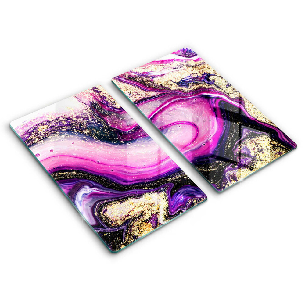 Worktop protector Abstraction design gold