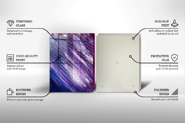 Kitchen worktop protector Paint abstraction