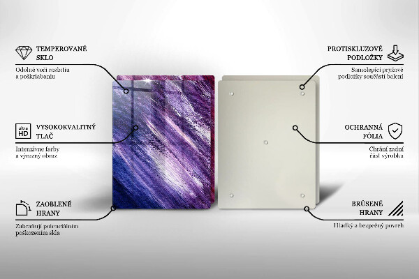 Kitchen worktop protector Paint abstraction