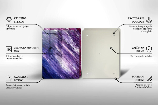 Kitchen worktop protector Paint abstraction