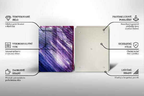 Kitchen worktop protector Paint abstraction