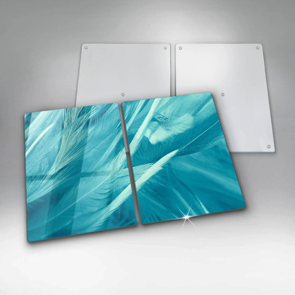 Kitchen worktop protector Delicate feathers