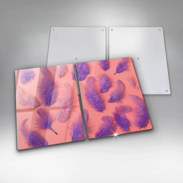 Kitchen worktop protector Fluffy feathers