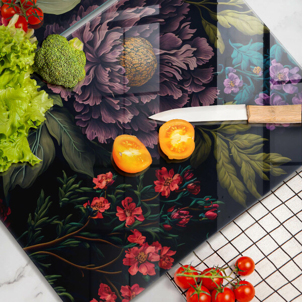 Worktop protector Beautiful flowers
