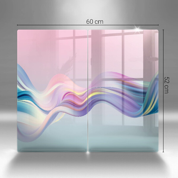 Worktop protector Pastel abstraction