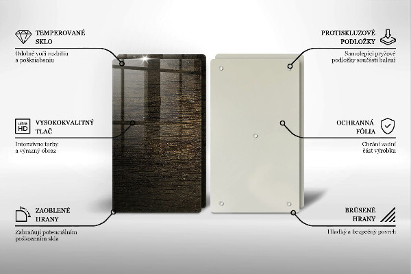 Kitchen worktop saver Wood texture