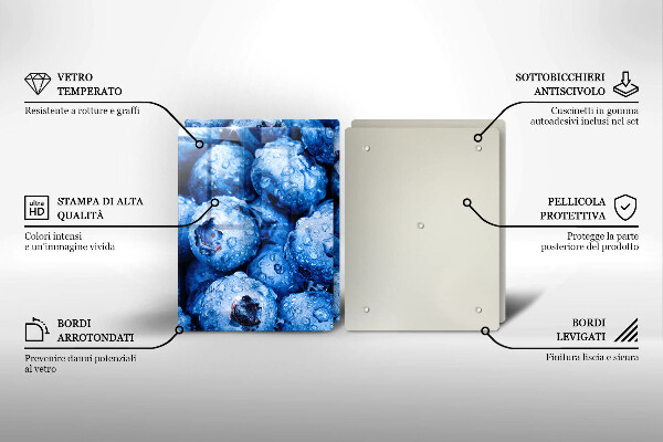 Kitchen worktop saver Juicy blueberries