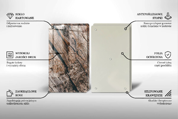 Kitchen worktop saver Wood structure