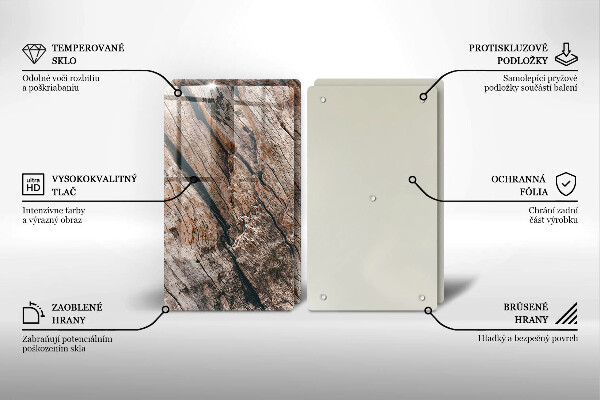 Kitchen worktop saver Wood structure