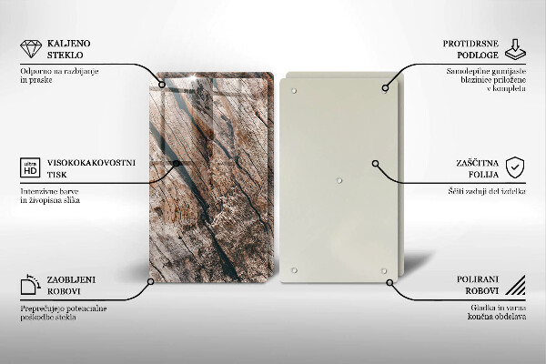 Kitchen worktop saver Wood structure