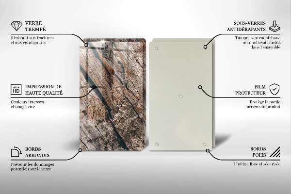 Kitchen worktop saver Wood structure