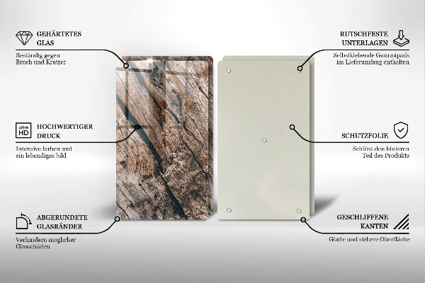 Kitchen worktop saver Wood structure