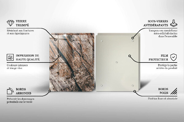 Kitchen worktop saver Wood structure