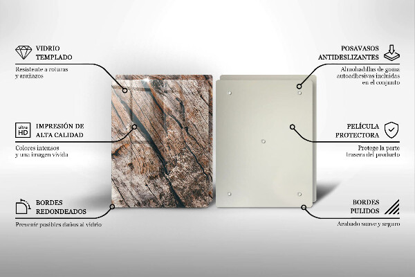 Kitchen worktop saver Wood structure