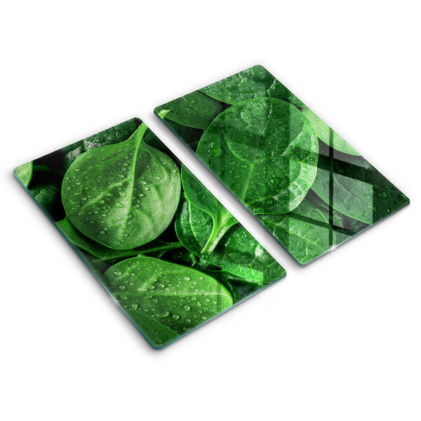 Kitchen worktop saver Basil leaves