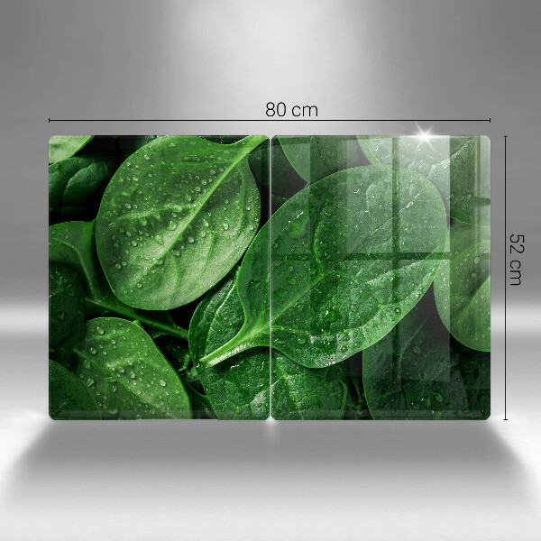 Kitchen worktop saver Basil leaves