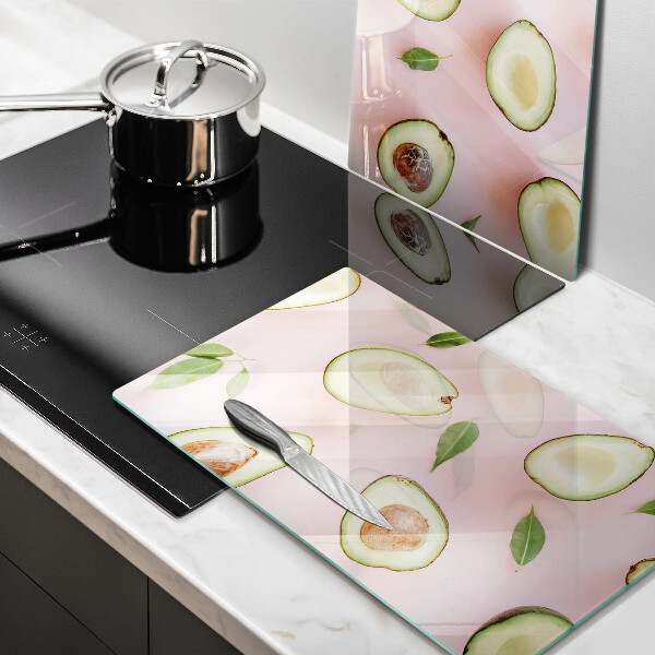 Kitchen worktop saver Avocado pattern