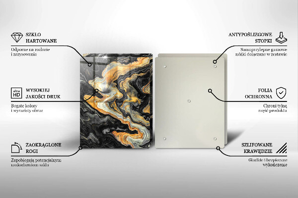 Kitchen worktop protector Abstract structure