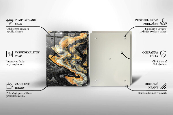 Kitchen worktop protector Abstract structure