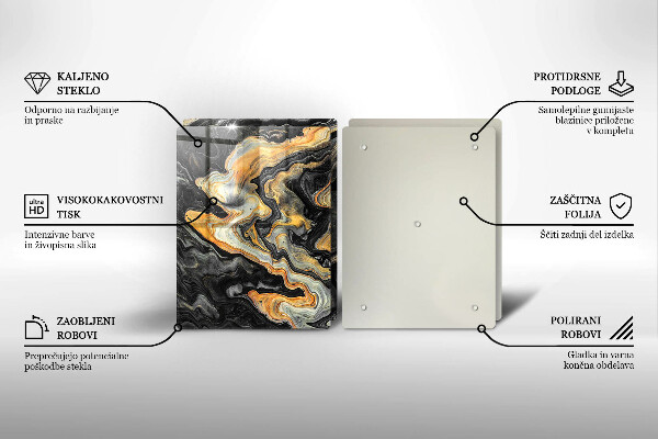 Kitchen worktop protector Abstract structure