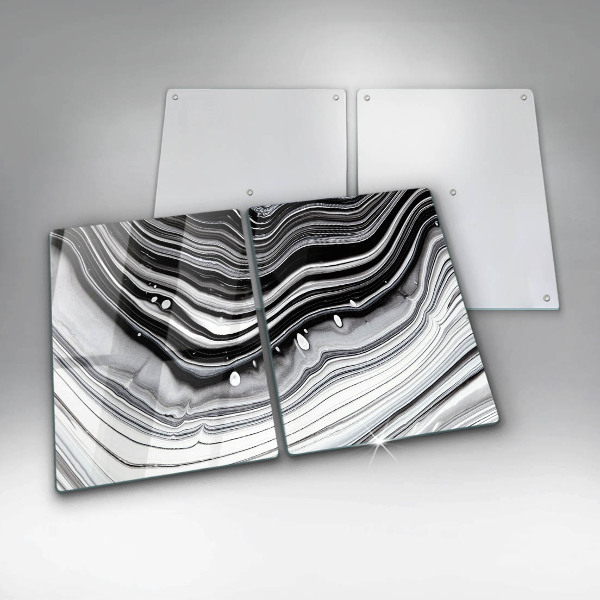 Kitchen worktop protector Ink abstraction