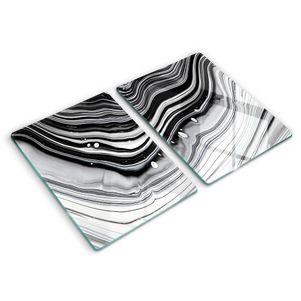 Kitchen worktop protector Ink abstraction