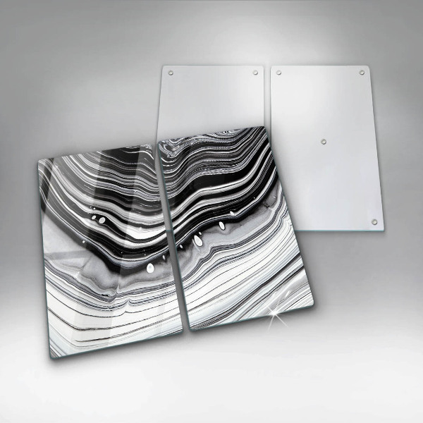 Kitchen worktop protector Ink abstraction