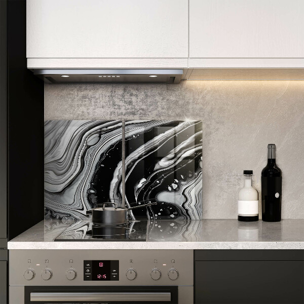 Kitchen worktop protector Ink abstraction