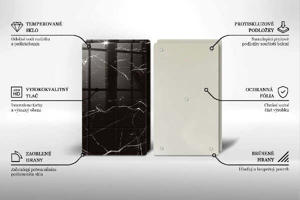 Kitchen worktop protector Marble tiles