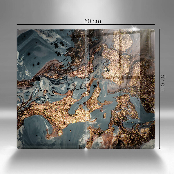 Kitchen worktop protector Golden Rock structure