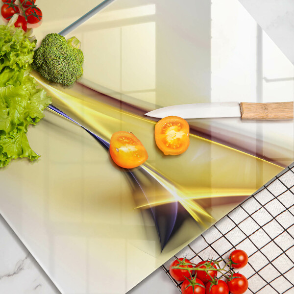 Kitchen worktop saver Abstraction light lines