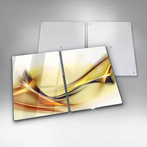 Kitchen worktop saver Abstraction light lines