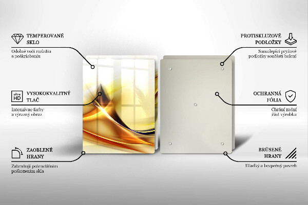 Kitchen worktop saver Abstraction light lines