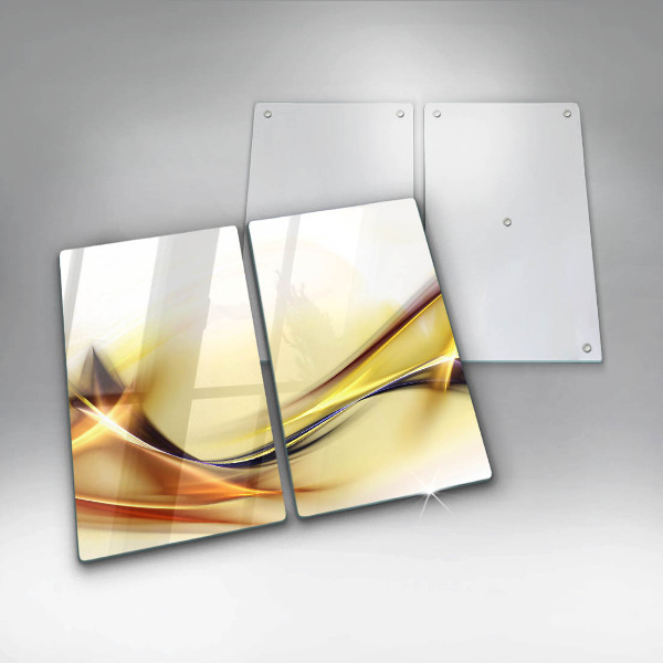 Kitchen worktop saver Abstraction light lines