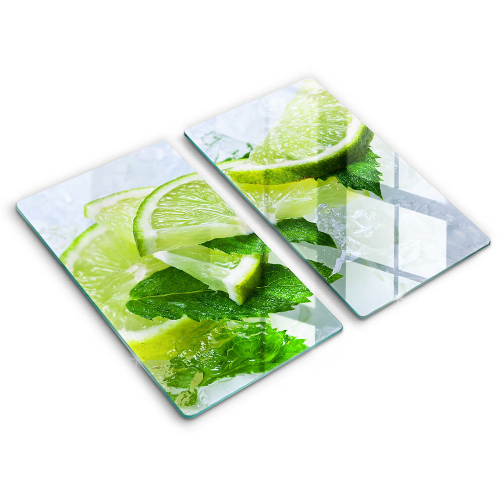 Kitchen worktop saver Lime mint and ice