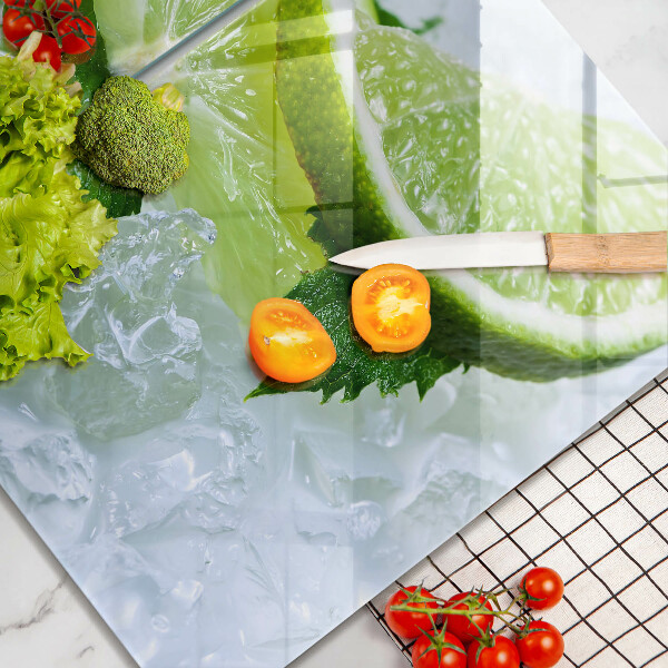 Kitchen worktop saver Lime mint and ice