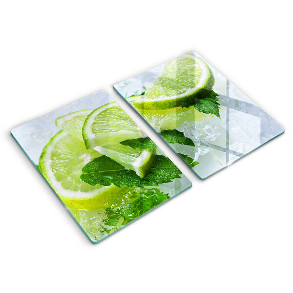 Kitchen worktop saver Lime mint and ice