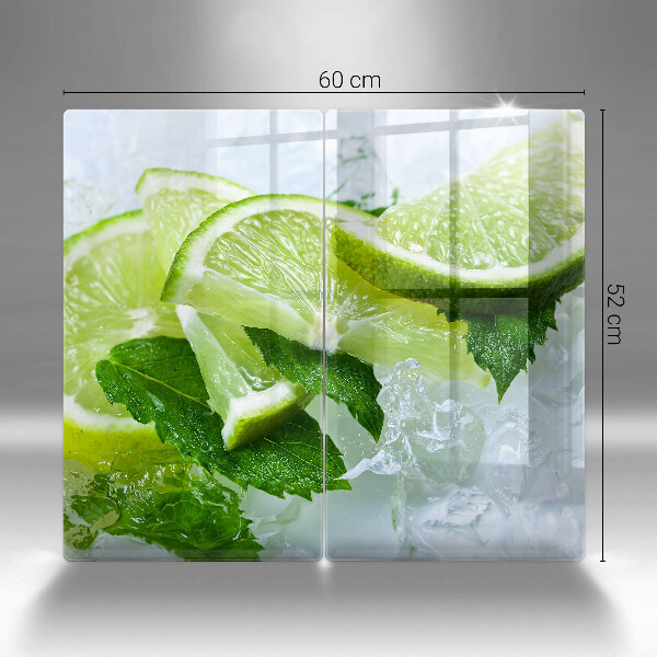 Kitchen worktop saver Lime mint and ice