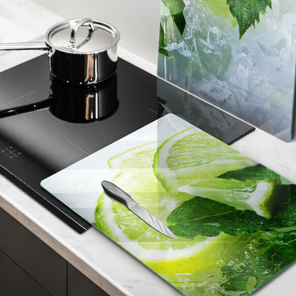 Kitchen worktop saver Lime mint and ice
