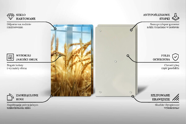 Kitchen worktop protector Cereals in the field