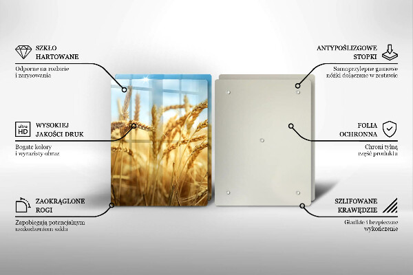 Kitchen worktop protector Cereals in the field