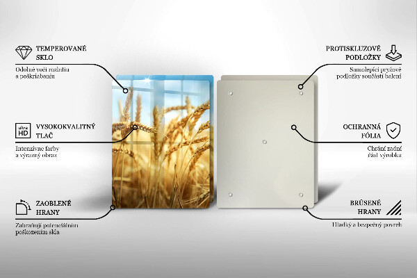 Kitchen worktop protector Cereals in the field