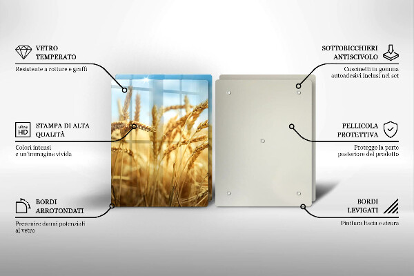 Kitchen worktop protector Cereals in the field