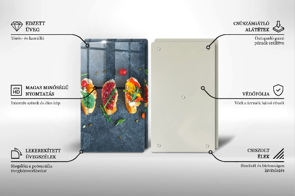 Worktop protector Colorful Sandwiches