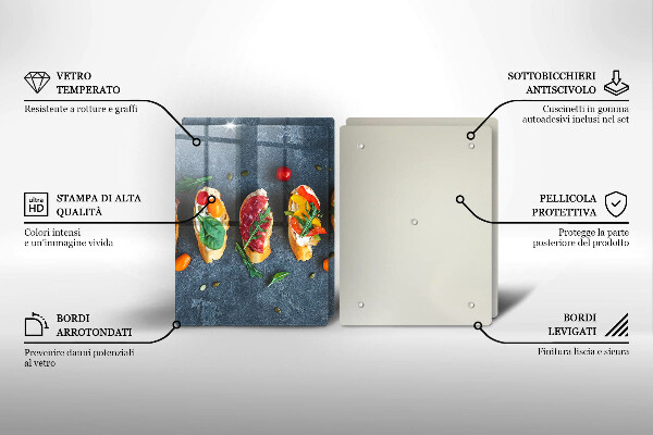 Worktop protector Colorful Sandwiches