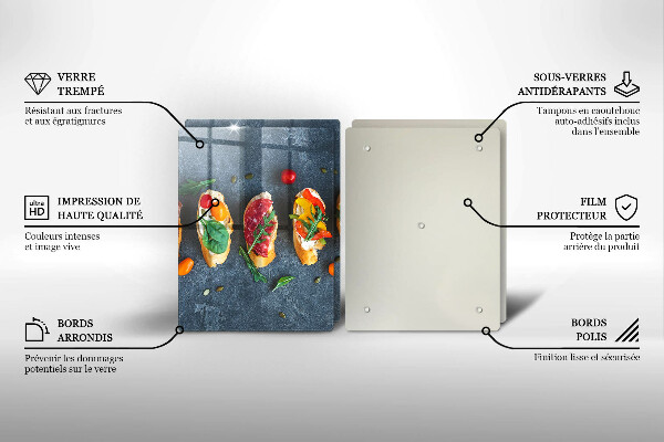 Worktop protector Colorful Sandwiches