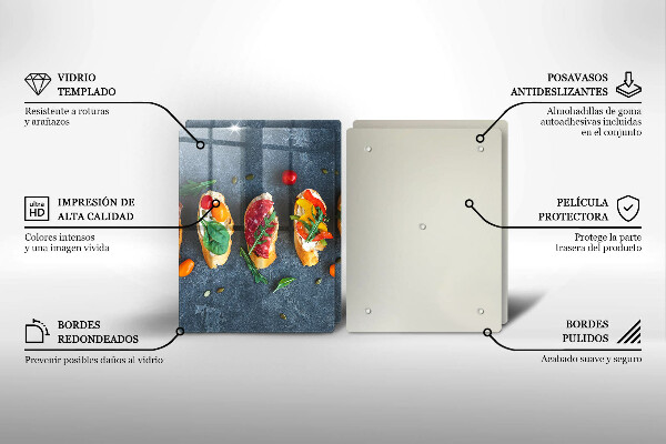 Worktop protector Colorful Sandwiches