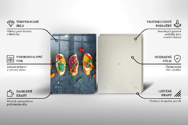 Worktop protector Colorful Sandwiches